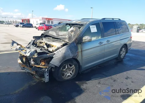 2006 Honda Odyssey Ex from USA, damaged, VIN 5FNRL38476B110609